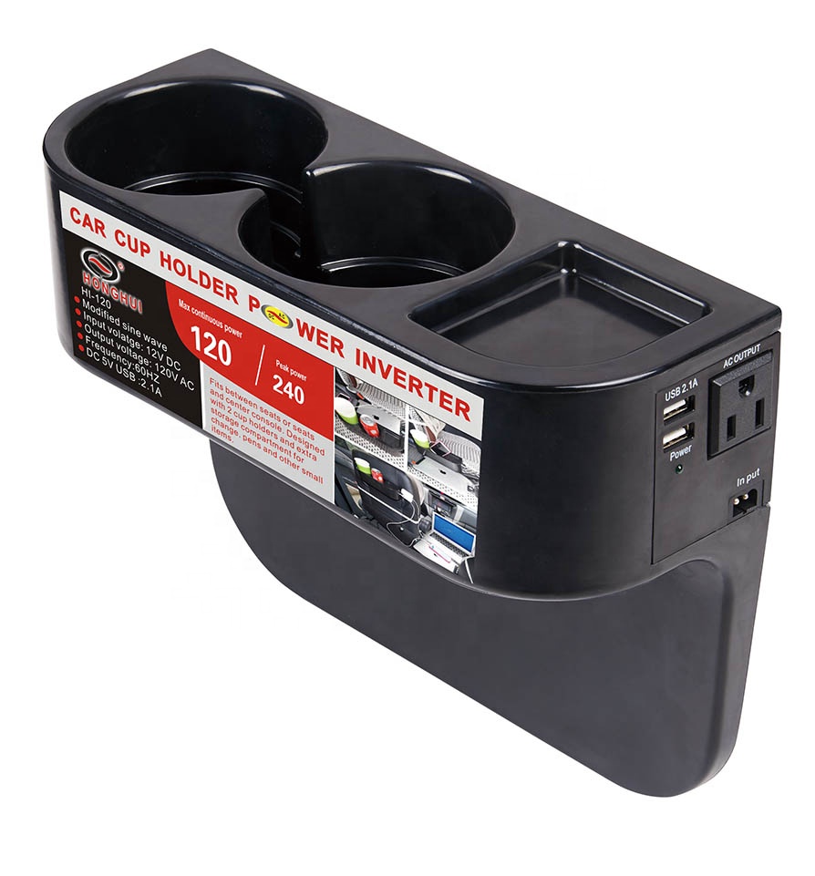 Портативный Электрический автомобильный держатель для стакана с зарядным устройством