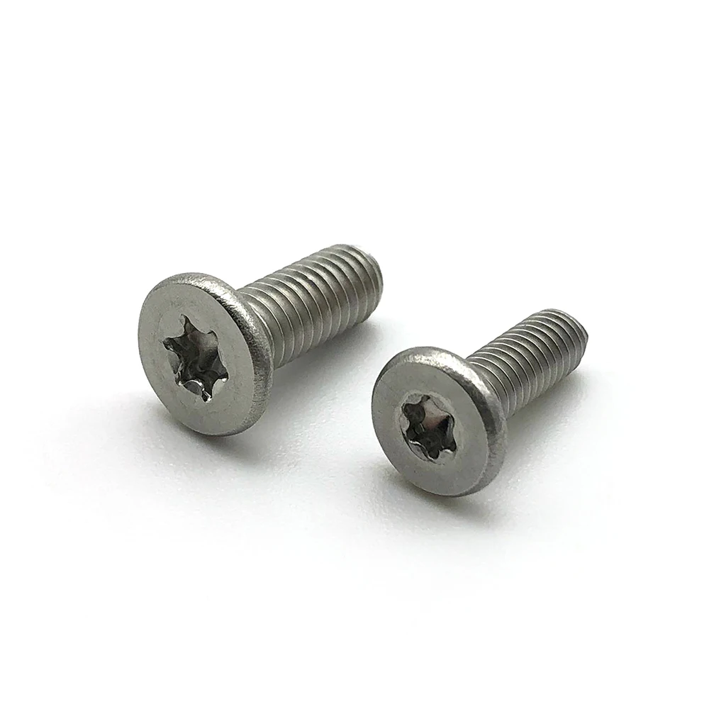 Torx-tornillo de acero inoxidable m2, m2.5, m3, m4, m5, m6, m8, perfil ultra bajo, cabeza delgada Torx