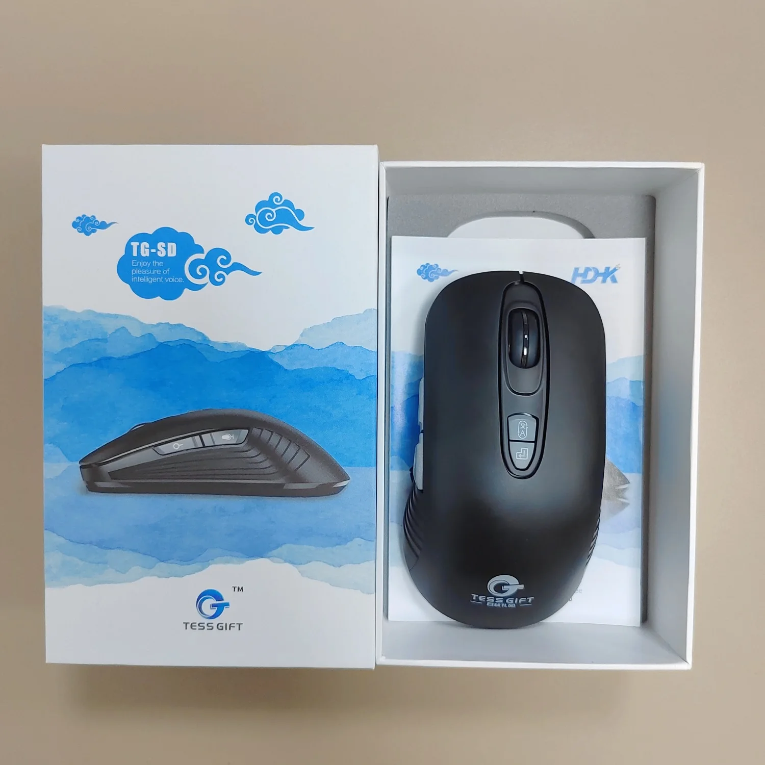 Tess Gift Ai Voice Smart Mouse - 2.4ghz Wireless & Ergonomic