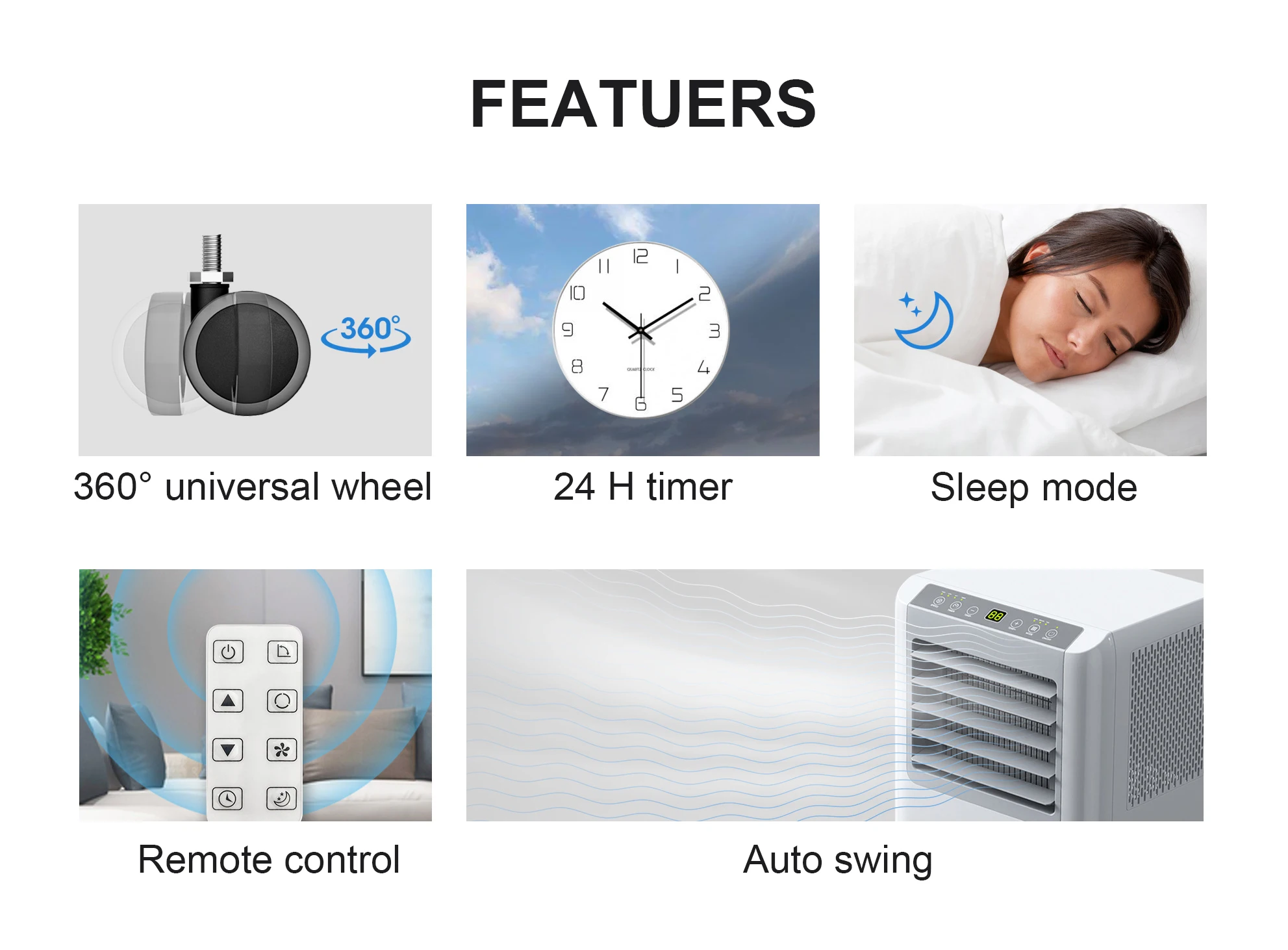 Portable Mobile Air Conditioners 7000btu For Home Use Air Conditioner