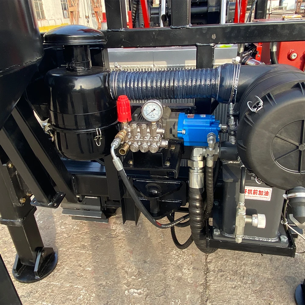 CSRC200B Essential Reverse Circulation Mining Gearbox 200m Diesel Drilling Rig Machine for Farm Piling Core Sampling Coal New