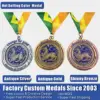 antique gold /silver /bronze