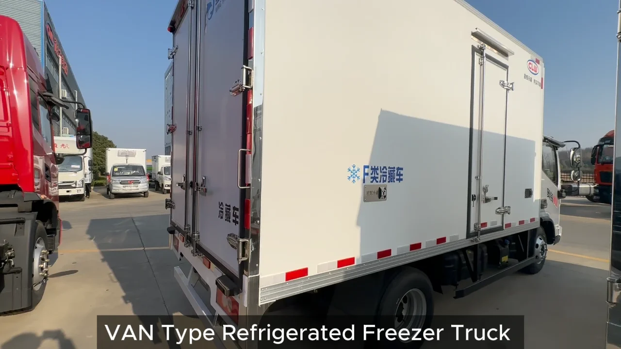 High Quality Refrigerated Truck Box Refrigerated Van And Truck For Sale