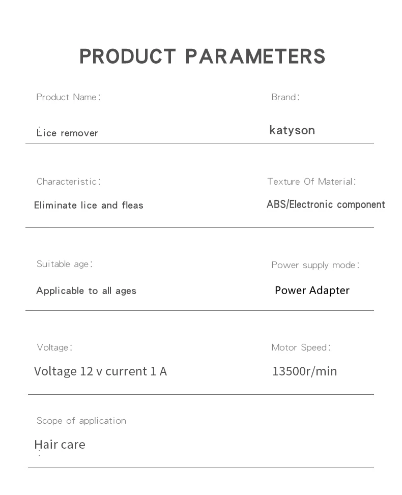 PSB electric hair cleaning brush comb pet hair lice remover