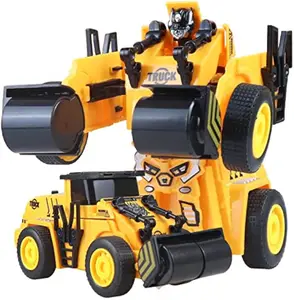 EPT Wholesale Other Deformation Engineering Vehicle Robot Simulation Boys Car Truck Kids Toy Storage Toys Bulldozer