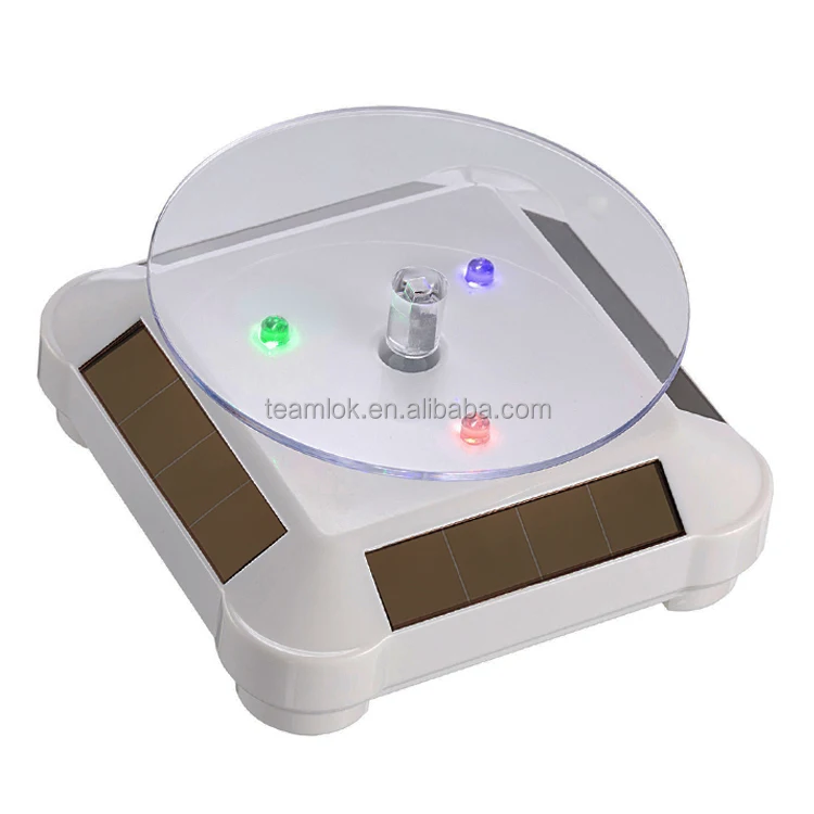 JAYEGT Motorized Rotating Display Stand with LED Light , 10 inch /55lbs JAYEGT Motorized Rotating Display Stand with LED Light , 10 inch /55lbs