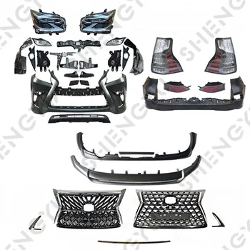 High quality body kit for LEXUS 10-19 GX460 modified 2020 front face grille upgrade front rear bumper