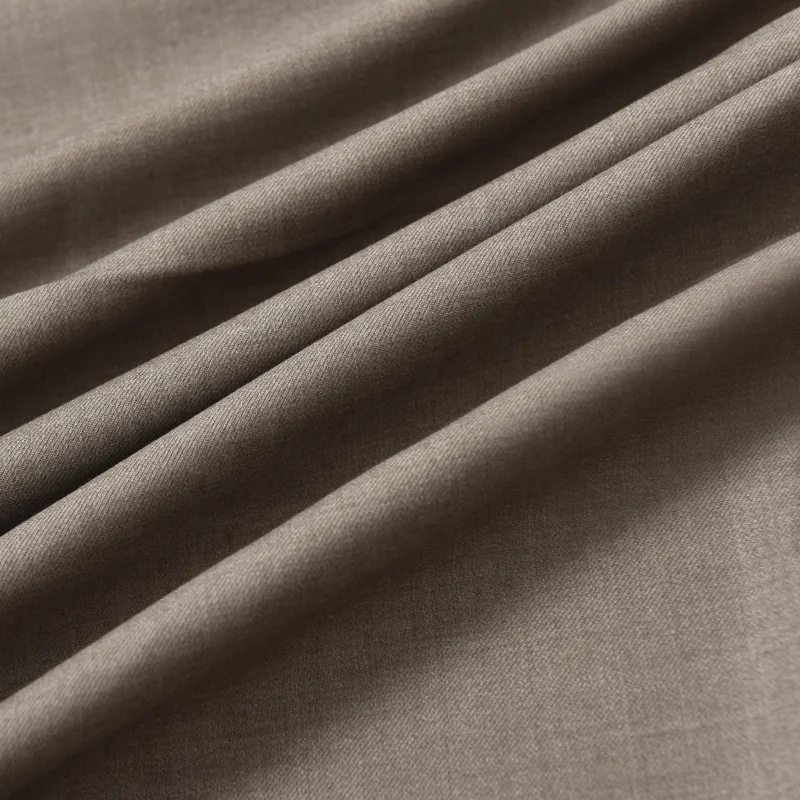 Superfine denier spun polyester Arabian robe fabric soft feeling and good quality 0.89