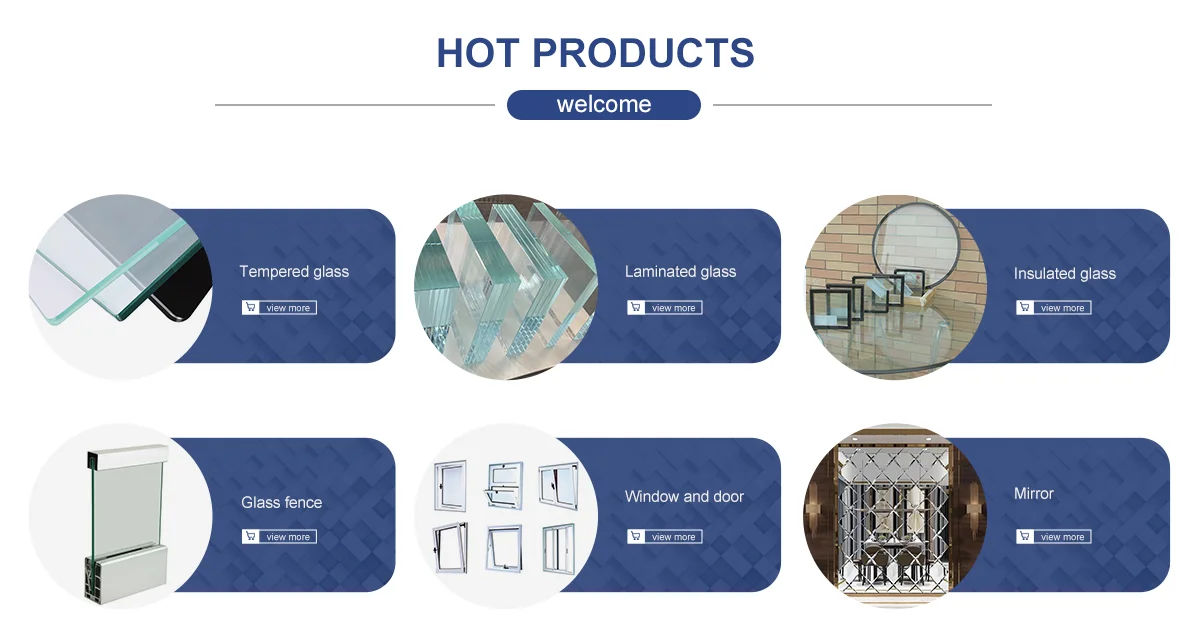 Large Size Tempered Glass Panels 8mm 10mm 12mm 15mm 19mm Thick Full