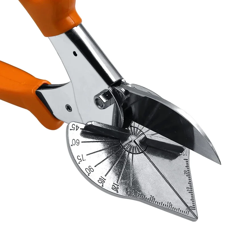 Multi-Angle Miter Shear Cutter - Adjustable 45-135 Degree Scissors For Soft Materials