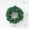PVC green garland 20cm