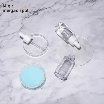 New Stock Thick Bottom PETG Glass Dropper Bottle Thick Wall Essence Solution Reusable Repackaging False Eyelashes Diffusers