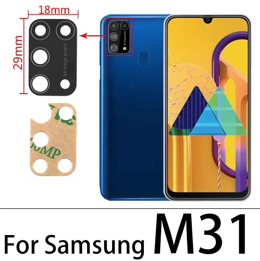 Note 10 M31s Back Glass Rear Back Camera Lens Glass For Samsung