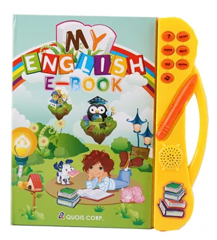 Touch Screen Educational English Learn Book Kid Learning Machine With Pen