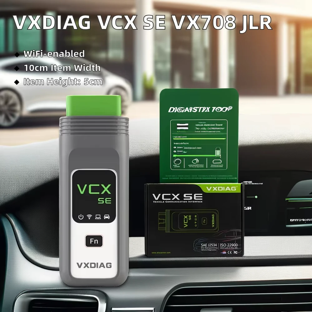 VXDIAG VCX SE JLR DoIP Car OBD2 Scanner 6154 5054 Vas V9.1.0 Suitable for Volkswagen Audi Diagnostics