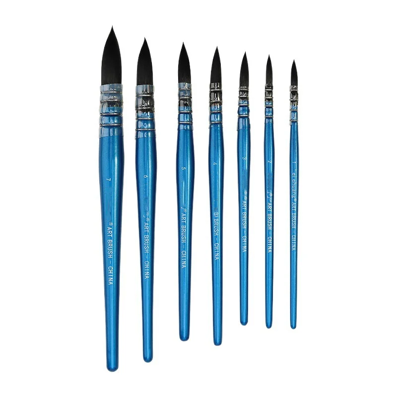 Professional Artist Paint Brushes Set Watercolor Marten Brushes