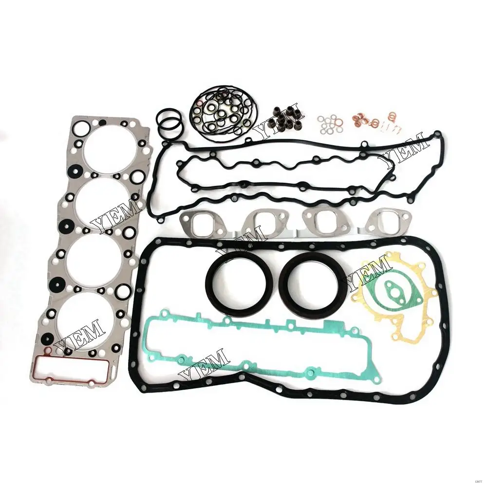 Overhaul Gasket Set With Head Gasket For Isuzu 4HG1 Excavator Accessories
