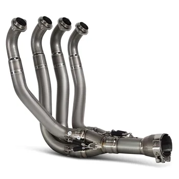 はづき出品 Kawasaki ZX6R 2009-2024 Full Titanium Exhaust Pipe for