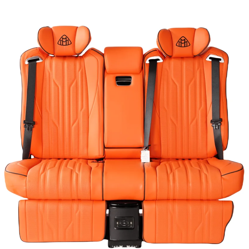 KIMSSY Luxury Electric Leather Car Seat Single Seat Captain Seat