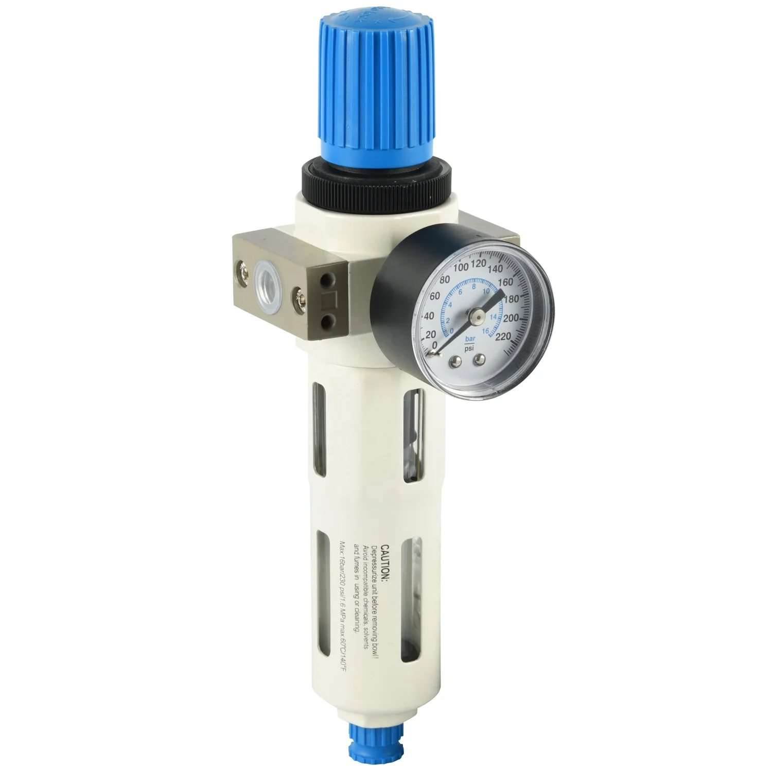 Pneumatic FRL Unit Air Unit Combination Air Filter Regulator Lubricator