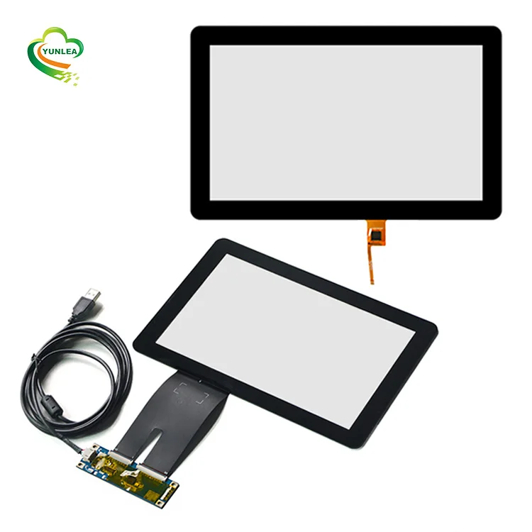 Custom 10.1 Inch Touchscreen CTP Waterproof Glove Stylus Touch Panel AG AR AF Glass Projected Capacitive Multi Touch Screen