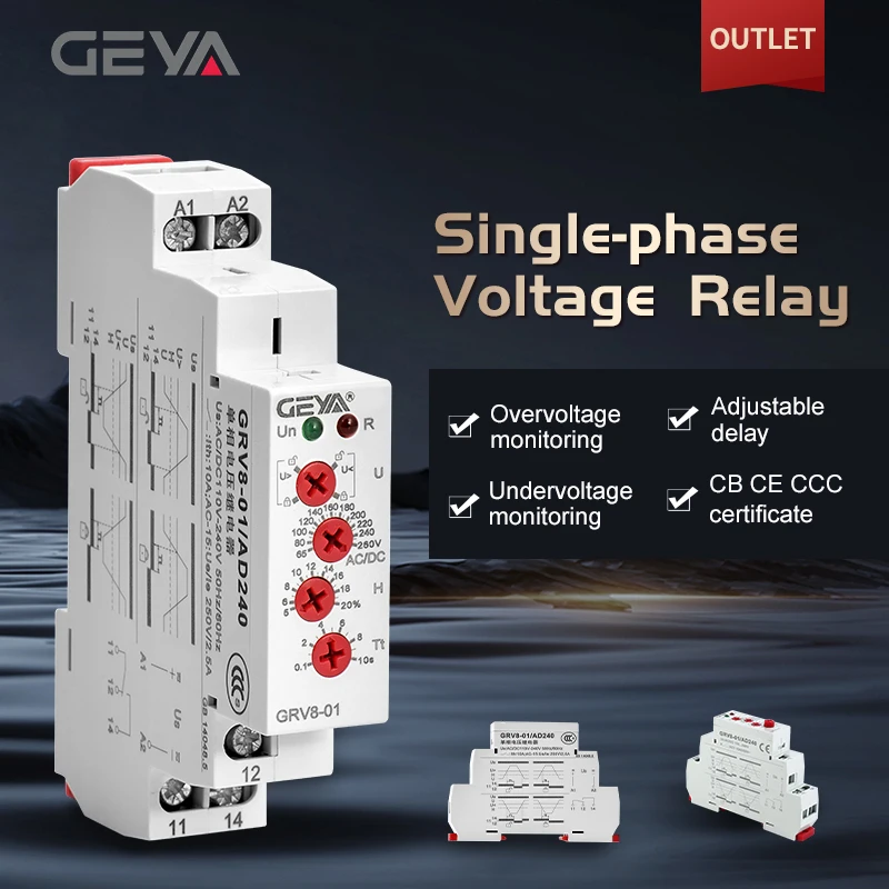WAGO 857-304 Power Relay, 1CO, 24VDC, 5A, DIN Rail Mount