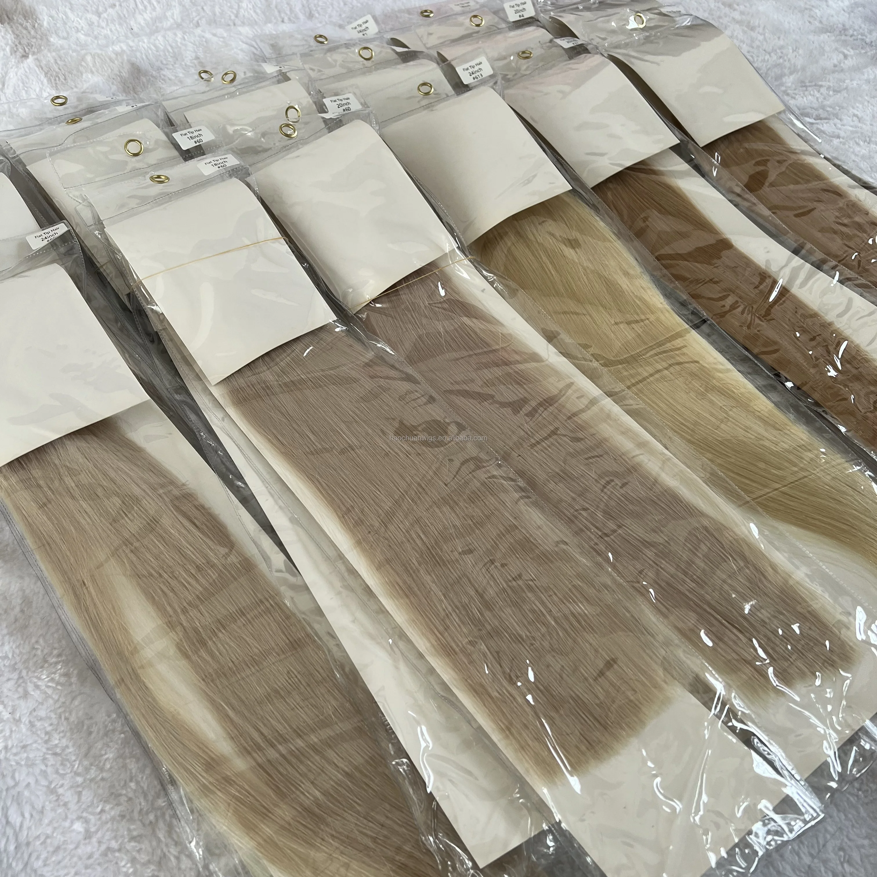 Wholesale Double Drawn Italian Prebonded Flat Tip I Tip U Tip Healthy