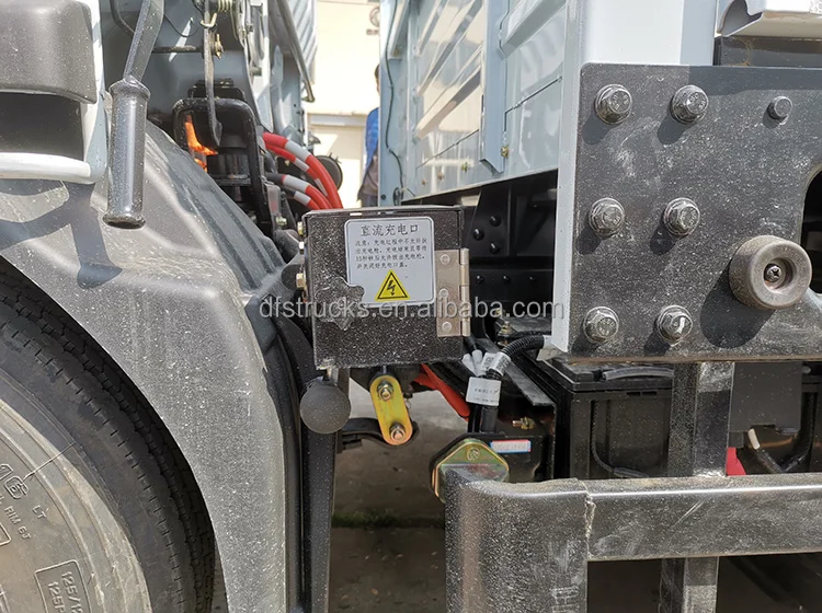 Однорядная кабина DONG FENG 4x2 6 колёс 106 95квтч большой радиус действия электрическая легкая грузовая техника