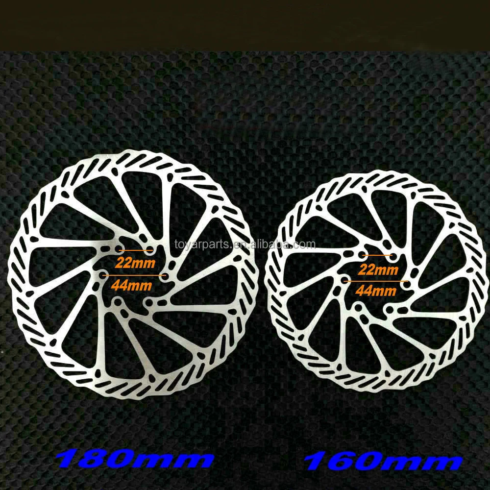 Mtb Brake Stainless Steel 6 Bolt Disc Brake Rotor 140mm 160mm 180mm
