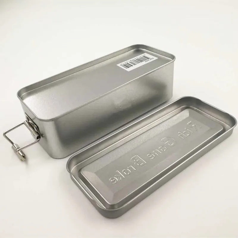 150x60x45mm Rectangular Custom Metal Tin Box With Locking Lid Buy