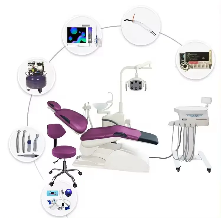 VOTEN CE TUV ISO approved dental clinic chair in brazil WATER DISINFECTION dental chair details