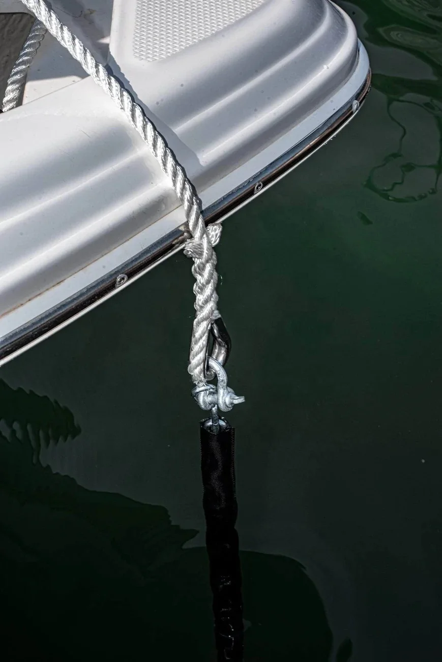 Polyester Rope Nylon Rope Dock Line Anchor Rope With Eye Spliced Or ...