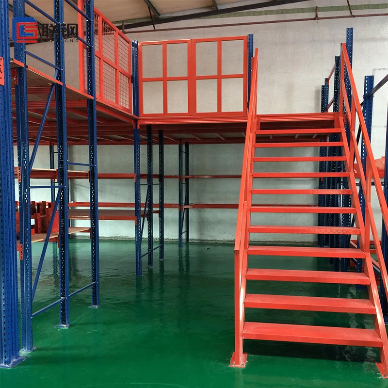 3D Free Design Mezzanine Floors Platform Warehouse Mezzanine Rack System