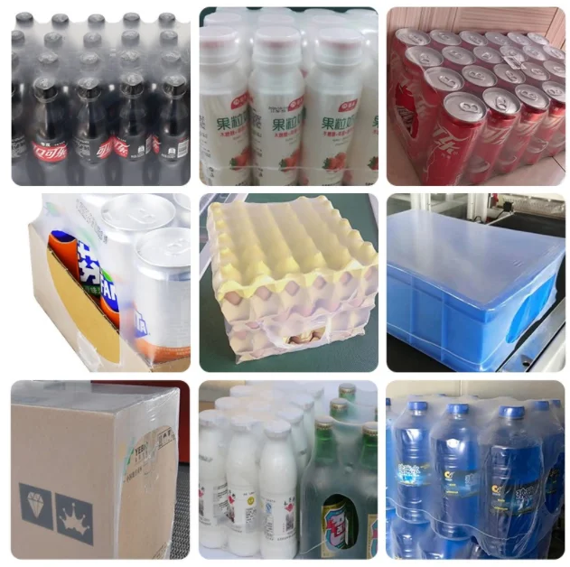 Semi Automatic Cuff Type Mineral Water Bottle Cutting Sealing Shrink Packing Machine Heat Shrink Packaging Machine