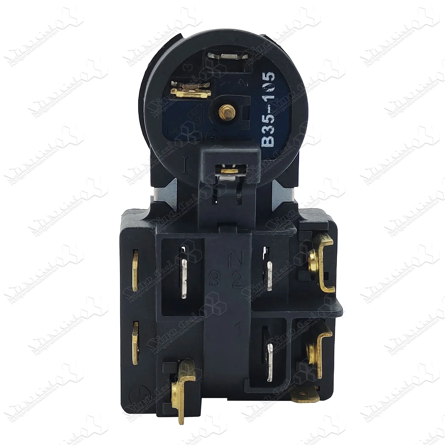Relais Démarrage QP3-12A Réfrigérateur - Protection Surcharge Compresseur