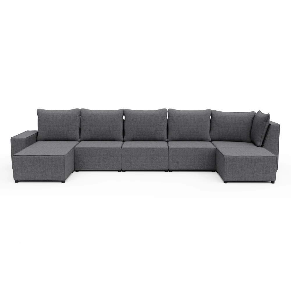 Wholesale Modern Sectional Sofa Solid Wooden Living Room Sofas French