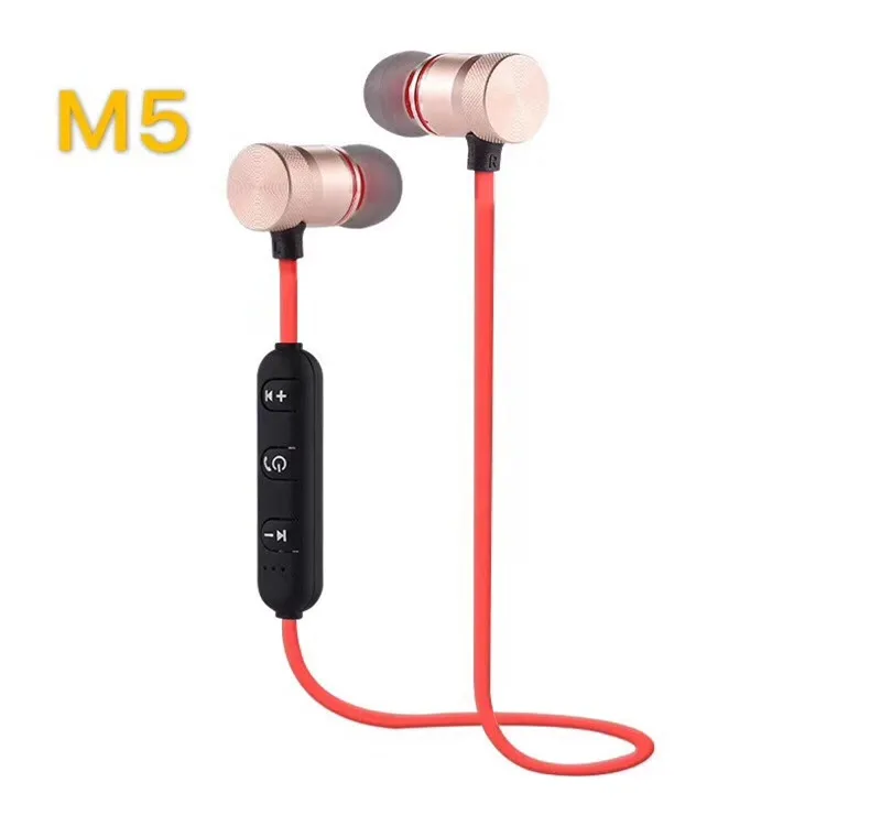 Casque Bluetooth Sport Micool V5.3 Avec Clip Oreille Et Lumière Respiratoire - 15H Autonomie