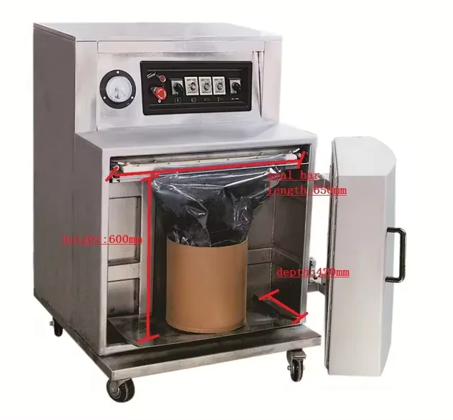 Integrated Food external vacuum packaging machine vacuum sealer cashew nuts rice packer