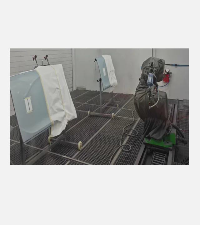 China Manufacturer Customized Automatic Paint Line Robot Arm Full Auto Paint System for Car & Car Parts Painting