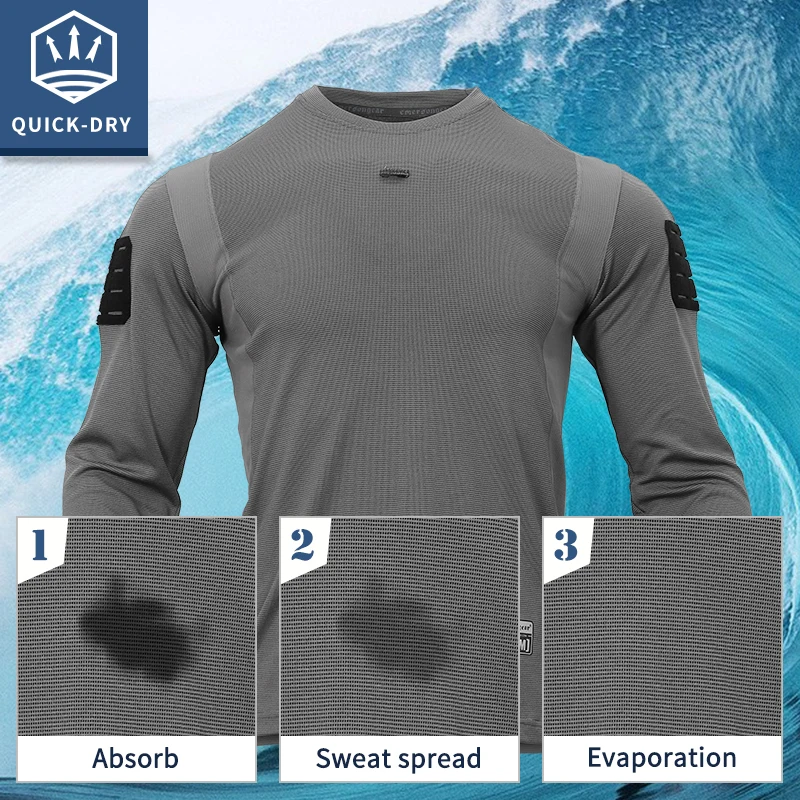 Emersongear Camicia da uomo nuova Camicia da esterno UMP Frogman Running Training Maglietta tattica a maniche lunghe da uomo594_voghion.com