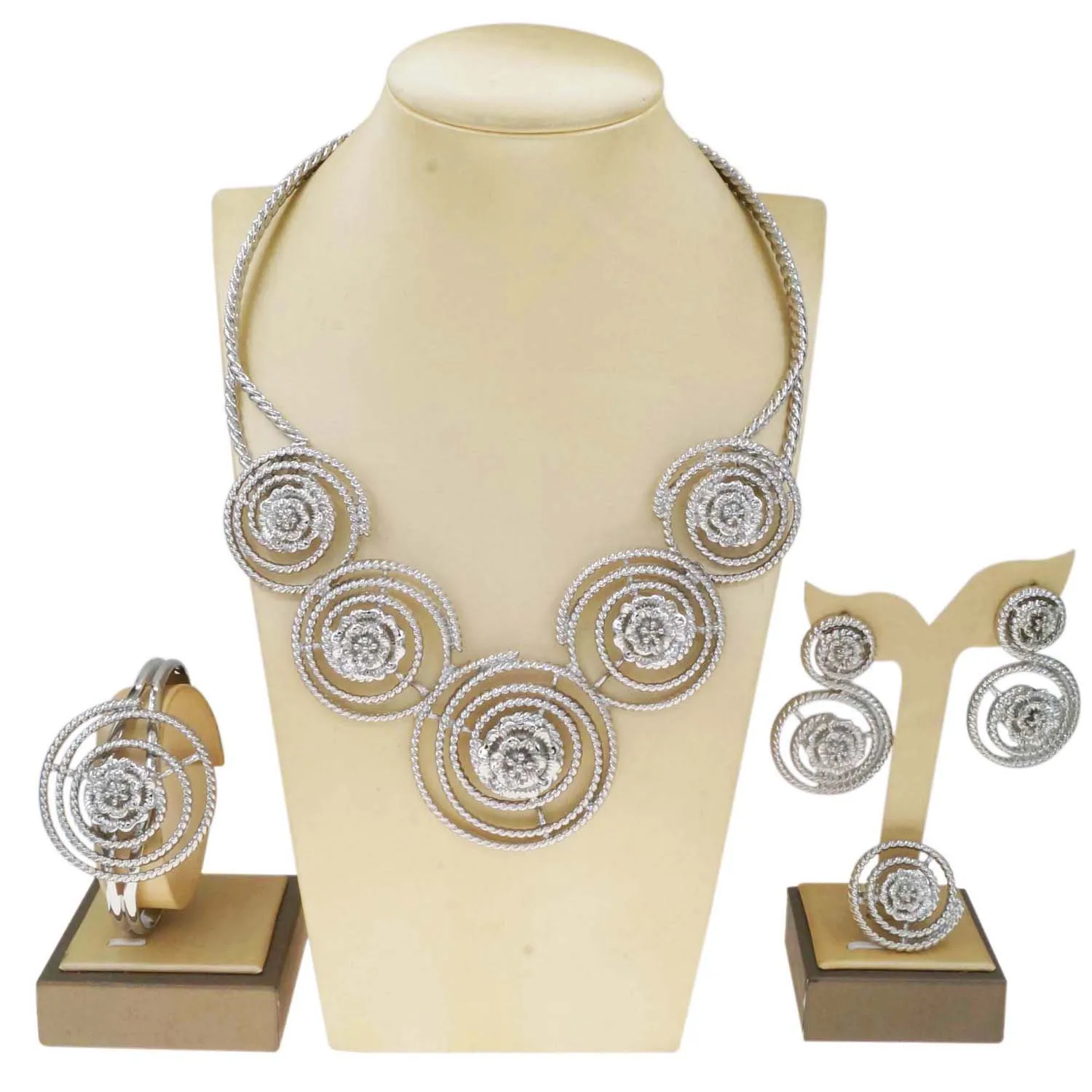 Parure Epi, Collier + Bracelet Chaîne épi Plaquée Or Fin 18 Carats, Lauriers, Chevrons, Parure Bohème Chic, Cadeau Femme, Bijoux Dorés - France