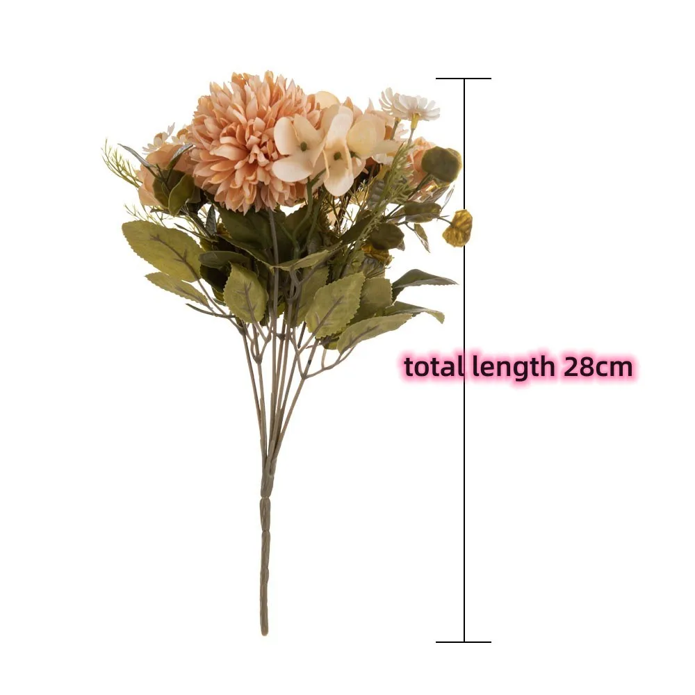 Autumn Dried Chamomile Flower Artificial Wedding Birthday Party