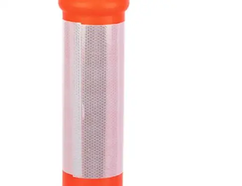 product high reflective 750mm flexible safety post delineator road safety traffic bollard-9