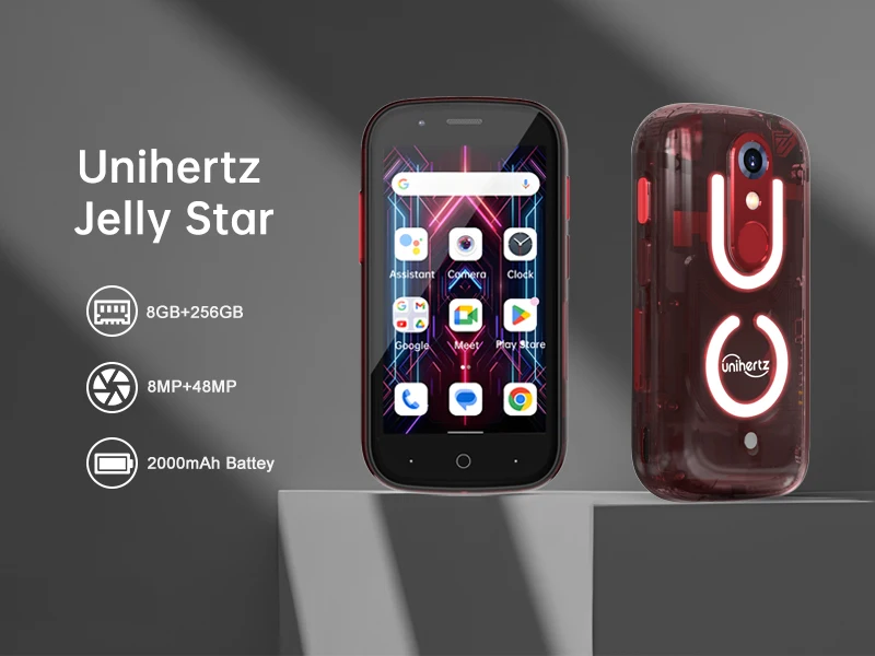 スマートフォン本体 Unihertz Jelly Star Android13 8GB+256GB Unihertz Jelly Star - Smallest 3.0 Inch Android 13 Smartphone