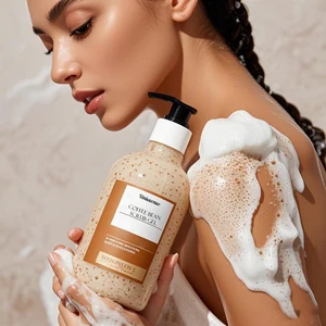 Factory-Made Coffee Bean Body Scrub Exfoliating Nourishing Gel for Brightening and Smoothing