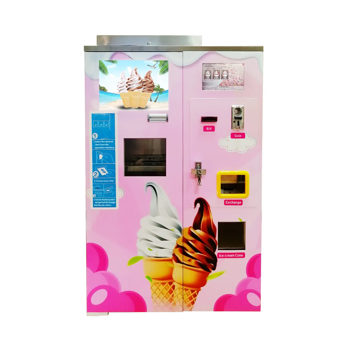 アイスクリームジェラートメーカー製造機中国工場供給自動販売機 Buy 自動販売をアイスクリームメーカー 自動販売アイスクリームマシン アイスクリーム 自動販売製造機 Product On Alibaba Com