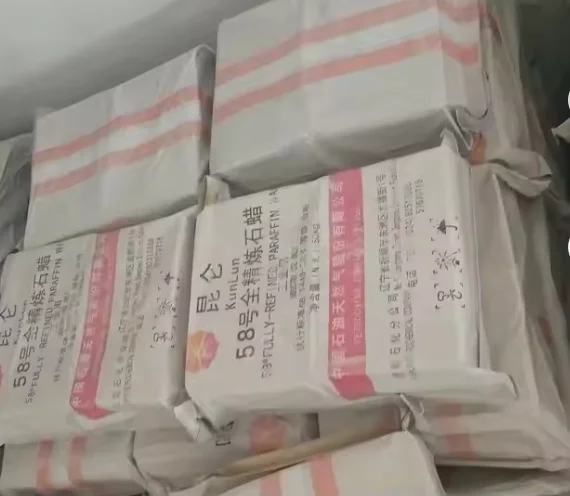 Wax for Candle Making 58 Fully Refined Paraffin Wax Made in China Factory White Solid Phase Change
