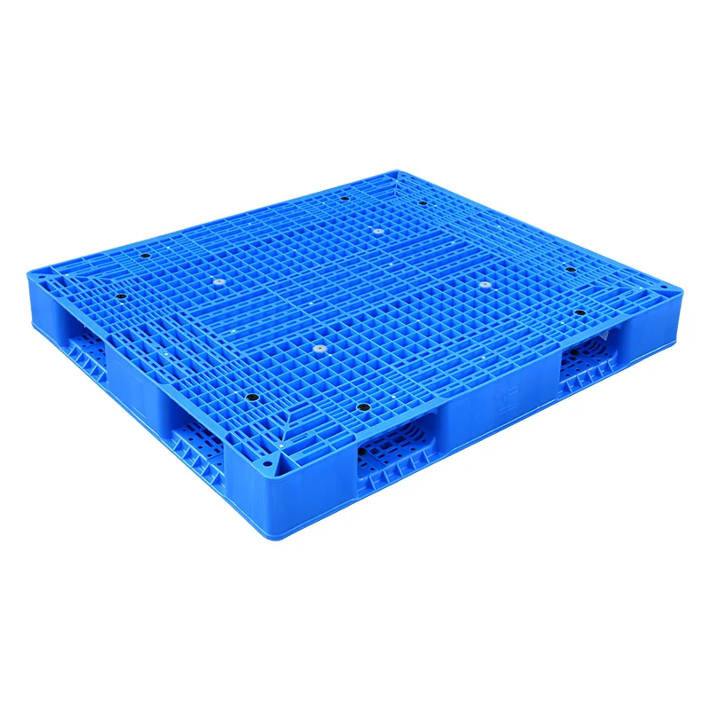 Large Stackable Reversible six runner Plastic Pallet with Factory Directly Sale with the best quality Plastic