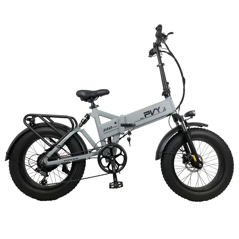 PVY Z20 Plus Fat Tire Elektro fahrrad Faltrad 20*4.0In PVY Ebike Mountainbike Voll federung 1000W 16.5AH Für Schnees and