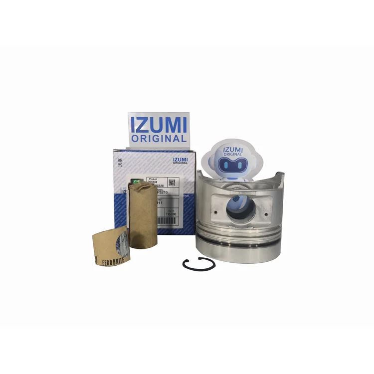 IZUMI ORIGINAL 6HE1 6HE1T 6HE1-TC Piston Diesel Engine Piston For ISUZU